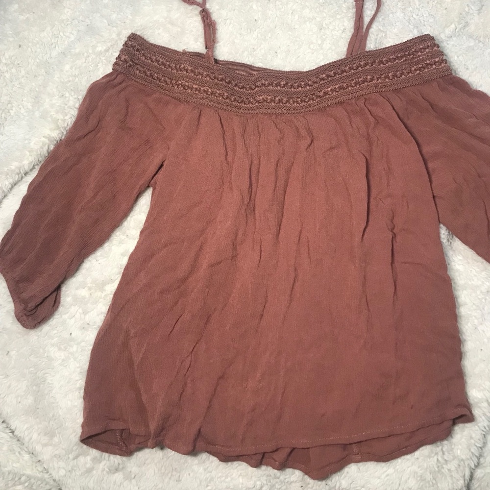 Forever 21 Off-the-Shoulder Top - Small